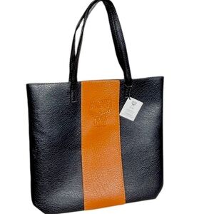MCM Black and Orange Tote NWT